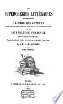 Les supercheries littéraires dèvoilees