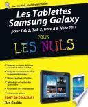 Les Tablettes Samsung Galaxy Pour les Nuls