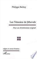 Les témoins de Jehovah