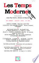 Les temps modernes