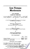 Les temps modernes