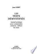 Les tests démystifiés