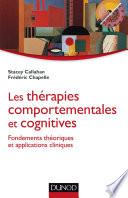 Les thérapies comportementales et cognitives