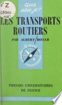 Les transports routiers