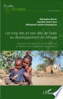 Les trop dits et non-dits de l'aide au développement en Afrique