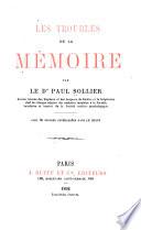 Les troubles de la mémoire