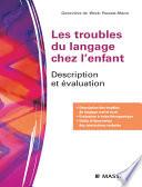 Les troubles du langage chez l'enfant