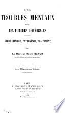 Les troubles mentaux dans les tumeurs cérébrales