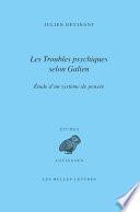 Les Troubles psychiques selon Galien