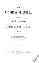 Les Ursulines de Québec