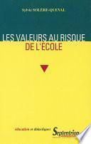 Les valeurs au risque de l’école
