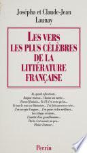 Les Vers les plus célèbres de la littérature française