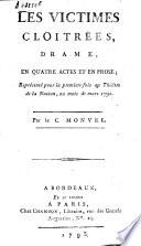 Les victimes cloîtrées