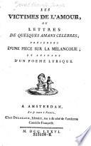 Les victimes de l'amour