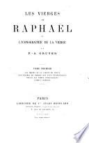 Les vierges de Raphaël et l'iconographie de la Vierge
