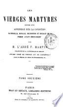 Les vierges martyres