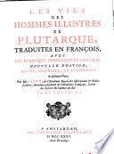 Les vies des hommes illustres de Plutarque