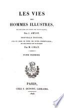 Les vies des hommes illustres