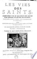 LES VIES DES SAINTS