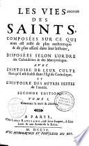 Les vies des Saints