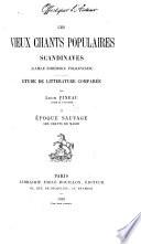 Les vieux chants populaires scandinaves