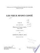 Les vieux m'ont conté