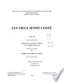 Les Vieux m'ont conté