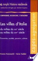 Les villes d'Italie du milieu du XIIe au milieu du XIVe siècle