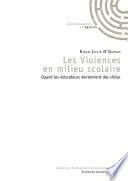 Les Violences en milieu scolaire