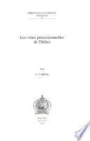 Les voies processionnelles de Thèbes