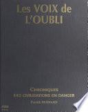 Les voix de l'oubli