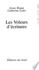 Les voleurs d'écritures