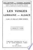 Les Vosges, Lorraine, Alsace