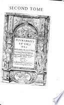 Les vrais pourtraits et vies des hommes illustres grecz, latins et payens, recueilliz de leur tableaux (etc.)