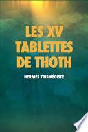 Les XV tablettes de Thoth