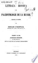 Lethaea rossica ou Paléontologie de la Russie