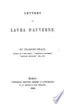 Letters of Laura d'Auverne. (Poems and Songs.).