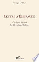 Lettre à Emeraude