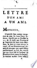Lettre D'Un Ami A Un Ami