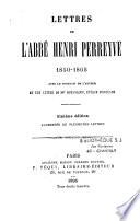 Lettre de... 1850-1865