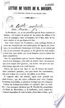 Lettre de visite de M. Bourdin. A ses nouveaux voisins et à ses anciens amis