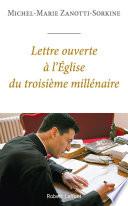 Lettre ouverte à l'Église du troisième millénaire