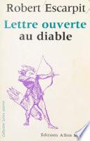Lettre ouverte au diable