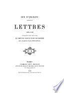 Lettres, 1825-1842