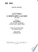 Lettres à Bernard Lazare (1885-1889)