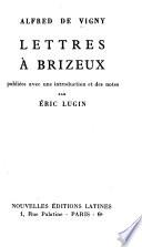Lettres à Brizeux