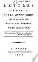 Lettres a Émilie sur la mythologie