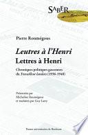 Lettres à Henri