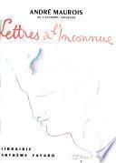 Lettres à l'inconnue