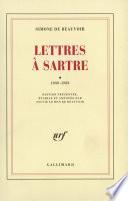 Lettres à Sartre